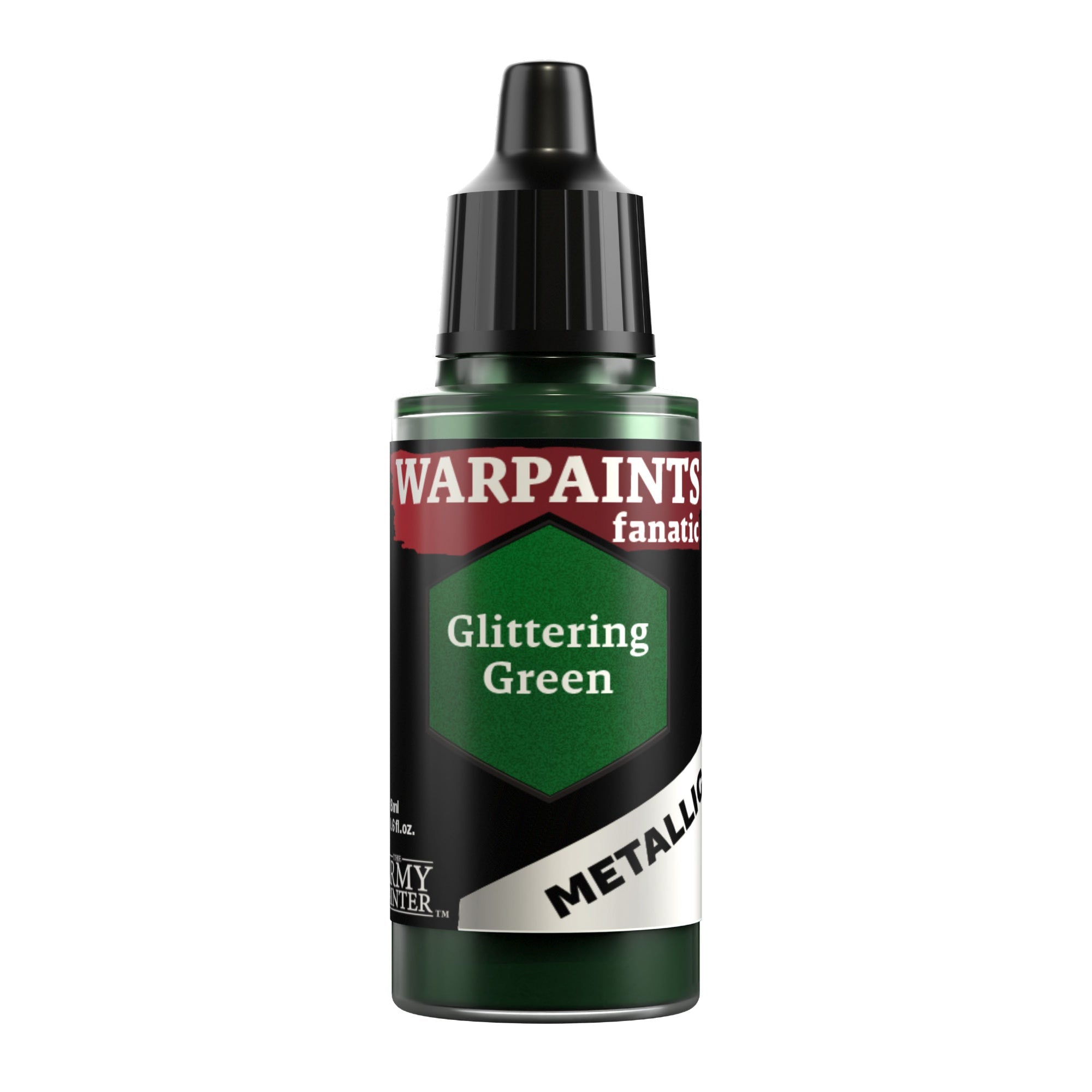 Warpaints Fanatic: Metallic - Glittering Green 18ml image 0